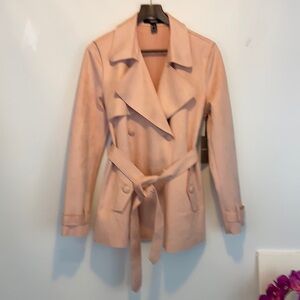 Forever 21 Women’s Salmon Doubled Breasted Coat